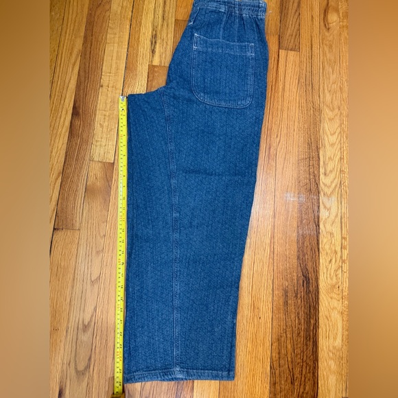 Free people midnight voyage dropped boyfriend Blue Denim Jeans - Picture 6 of 10